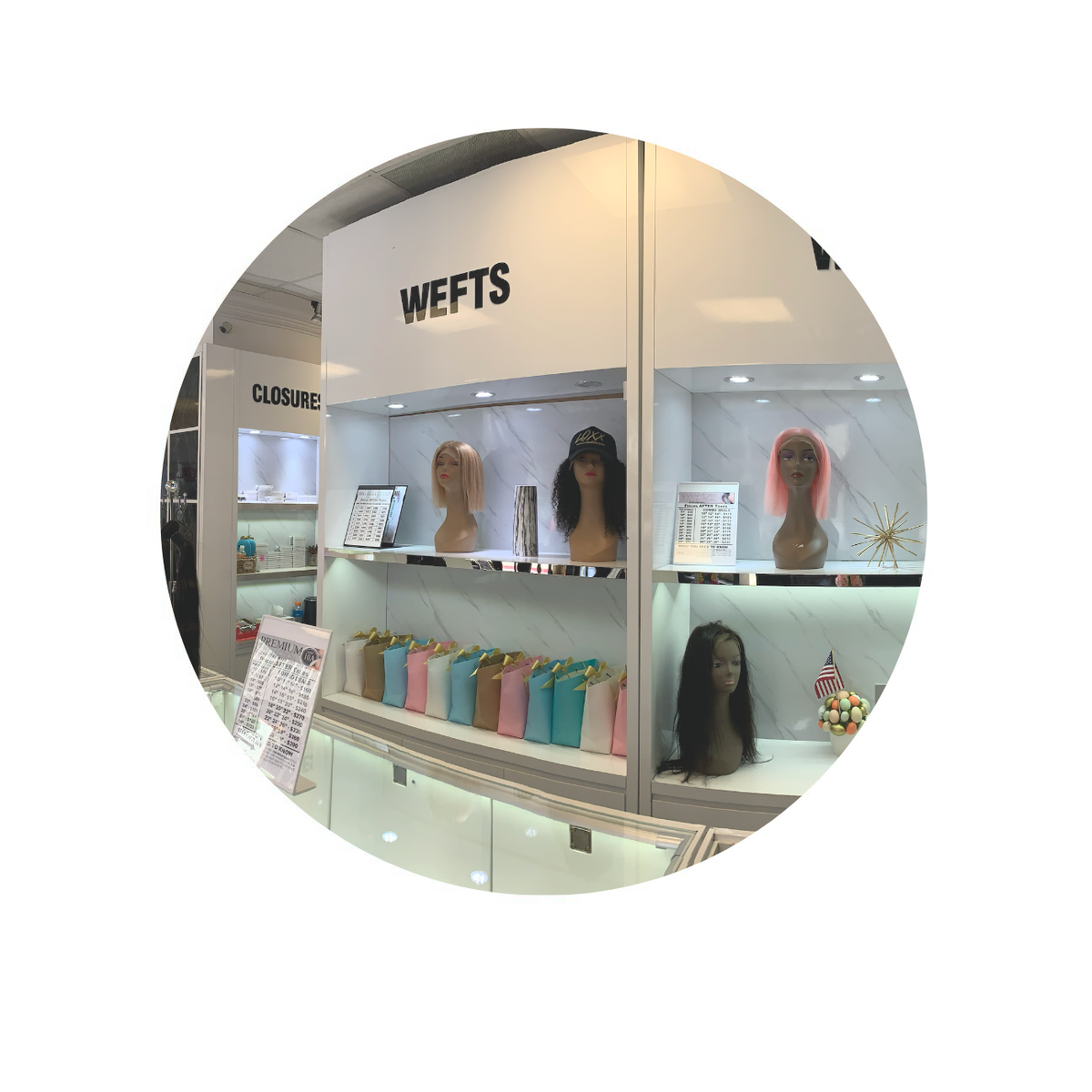 Wig store near shop me