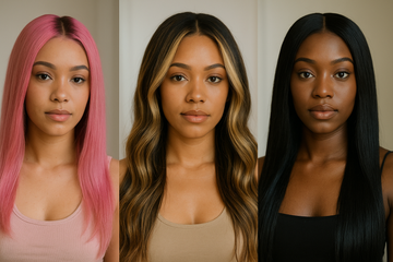 Pink Ombré, Blonde Highlights, or Jet Black: Which Wig Color Matches Your Vibe?