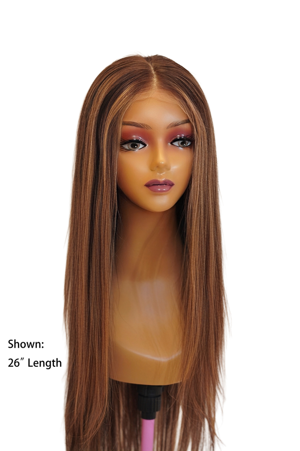 #4/27 HD Lace Frontal Wig Highlight 13x6 200% Density