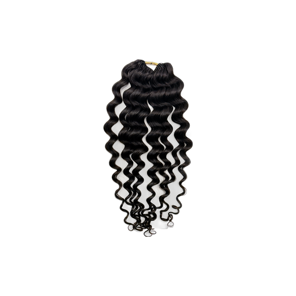 Feather Crochet Human Hair Natural Black 50 Grams Pack Pre-Separated