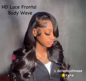 13x6 HD Lace Frontal - Natural Back #1B