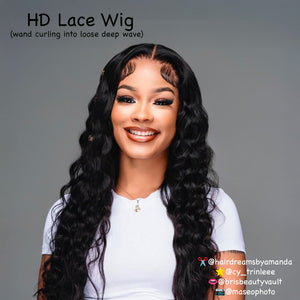 13x6 HD Lace Frontal - Natural Back #1B