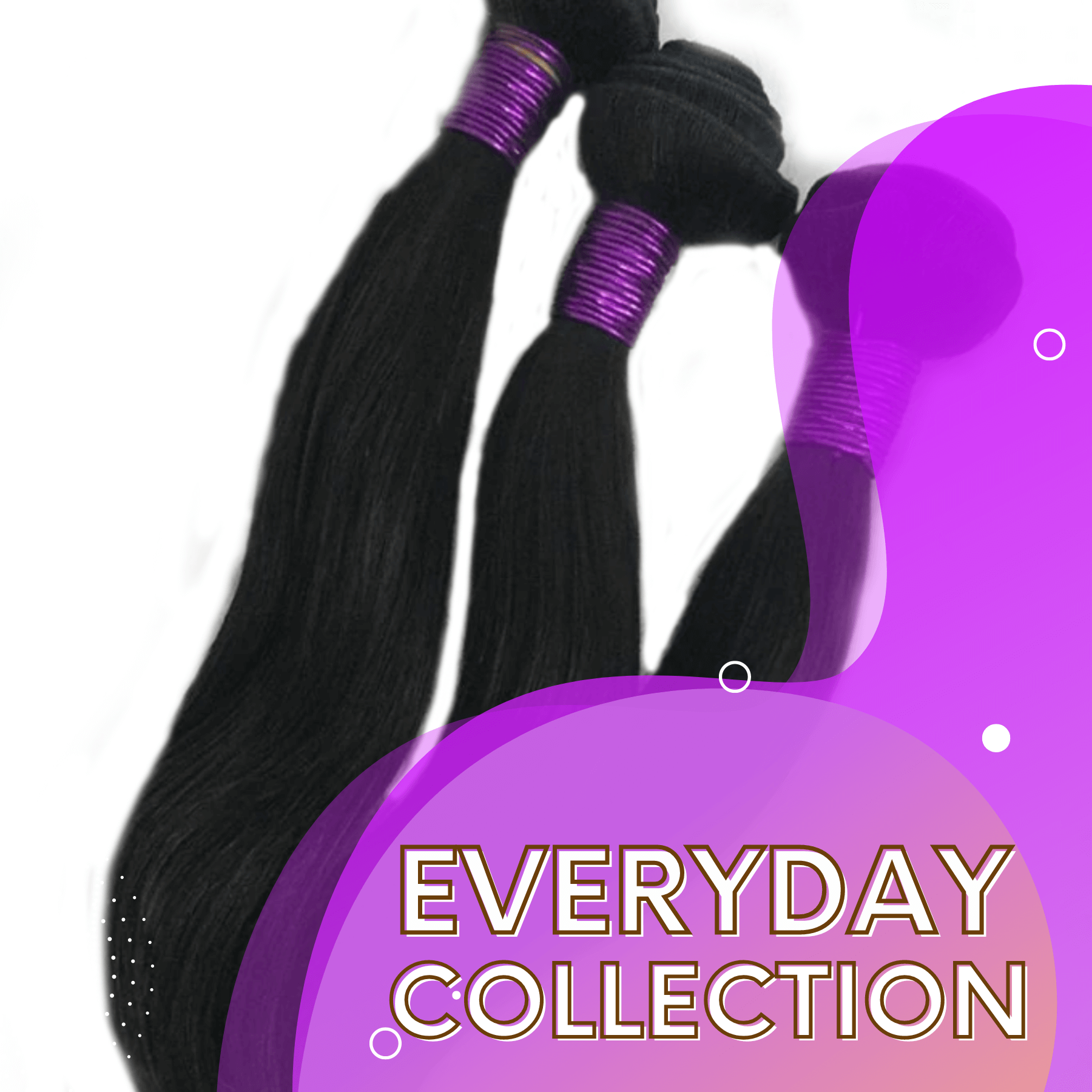 Kunnahair Haarverlängerung 51 Cm, 1b Natural Black – I-Tip Extensions Aus 100% Remy-Echthaar