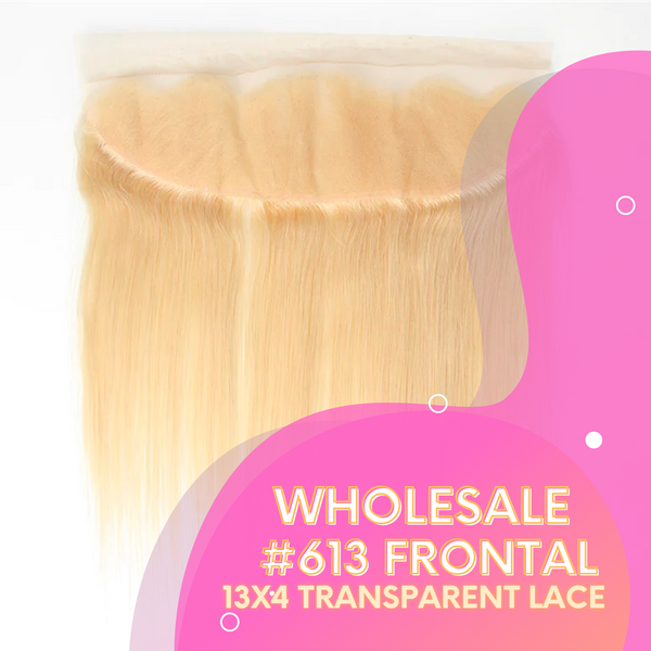 Wholesale Blonde #613 Transparent Lace Frontal