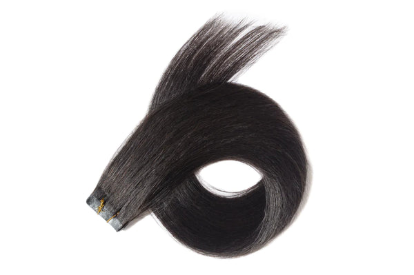 Tape In Extensions - 20 pcs - Color #1B 50g
