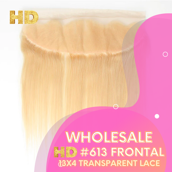 Wholesale HD Blonde #613  Lace Frontal