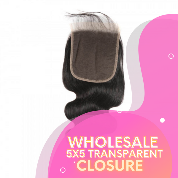 Wholesale Transparent 5x5 Lace Closure
