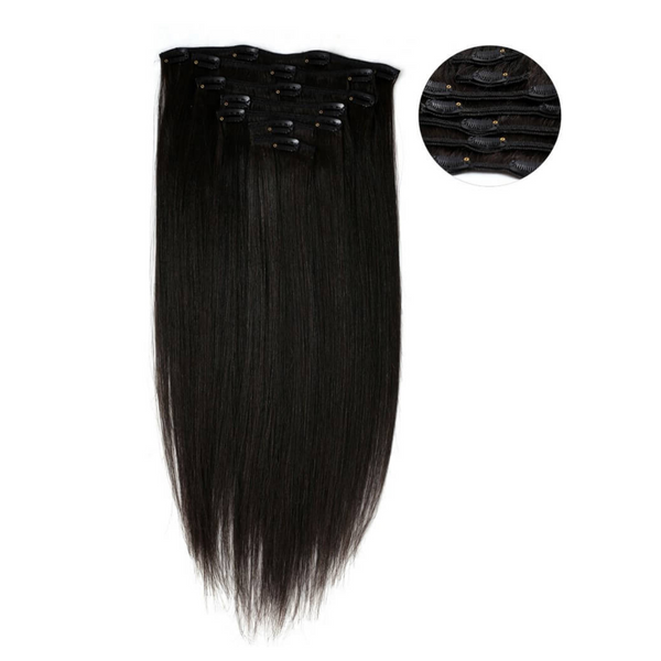 Clip In Hair Extensions -  Color #1B