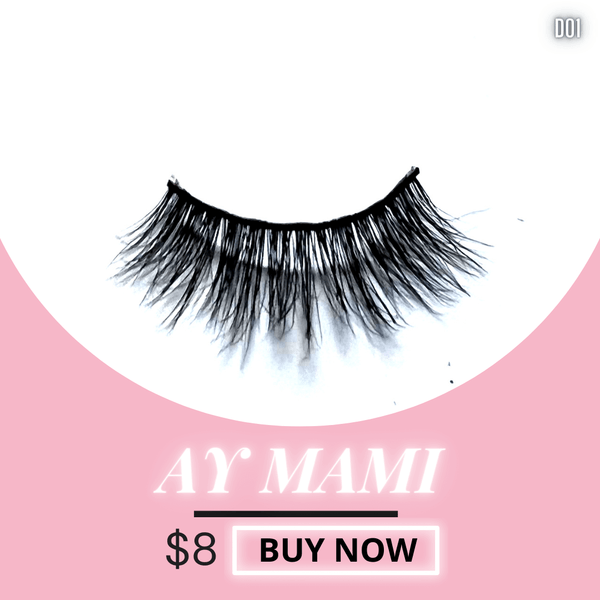 Mink Lashes False Eyelashes Natural Faux Mink Strip 3D Lashes