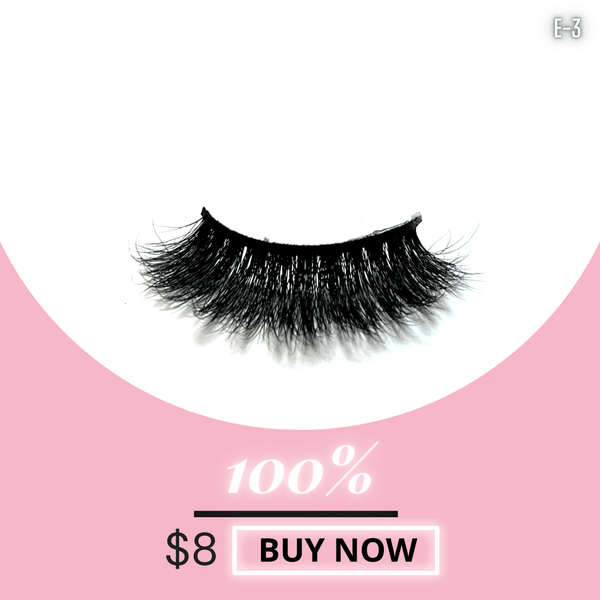 Mink Lashes False Eyelashes Natural Faux Mink Strip 3D Lashes