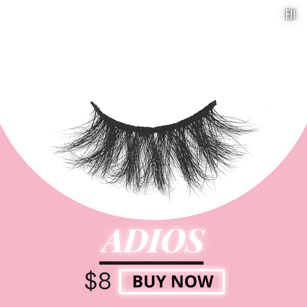 Mink Lashes False Eyelashes Natural Faux Mink Strip 3D Lashes