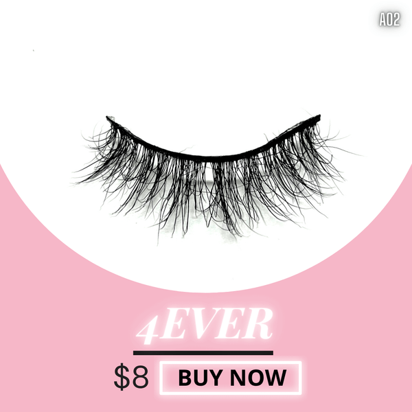 Mink Lashes False Eyelashes Natural Faux Mink Strip 3D Lashes