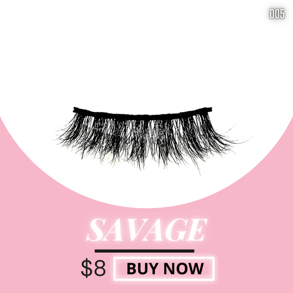 Mink Lashes False Eyelashes Natural Faux Mink Strip 3D Lashes