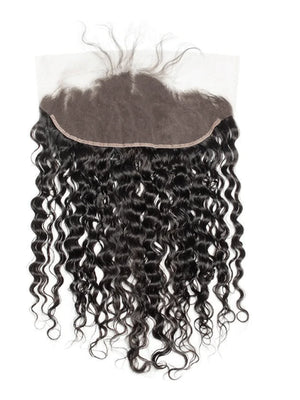 13X4 Transparent Lace Frontal - Natural black #1B 40% OFF